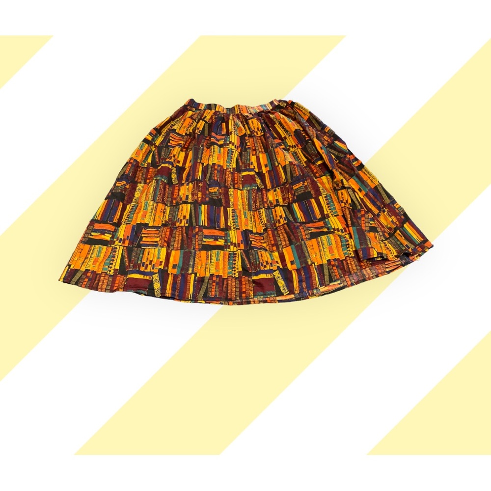 ModCloth size 8 book shelf print skirt
